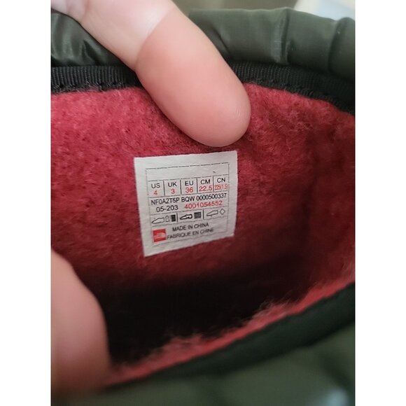 The North Face Alpenglow IV Kid's Winter Snow Waterproof Boots Size 4 - Picture 11 of 12